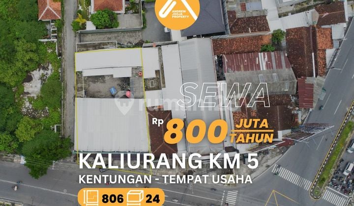 Sewa Tanah Jalan Kaliurang Km 5 Selangkah Ringroad Kawasan Ramai Auto Cuan