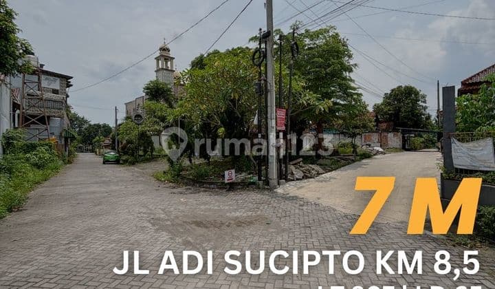 Jual Tanah Jalan Adi Sucipto KM 8,5 Utara Pangkalan Tni Au