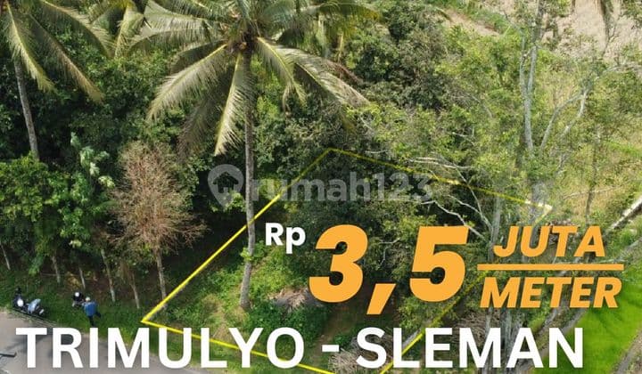 For Sale: Trimulyo Sleman Yard Land 1 Minute from Turi Main Road
