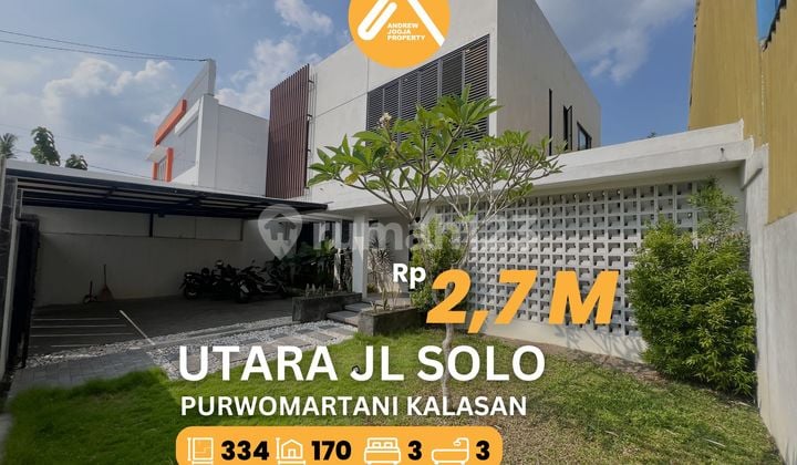 Villa Pinggir Sungai 2 Menit Jalan Solo