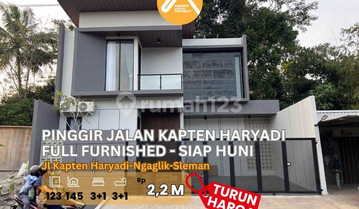 Rumah Jalan Kapten Haryadi Full Furnished Siap Huni