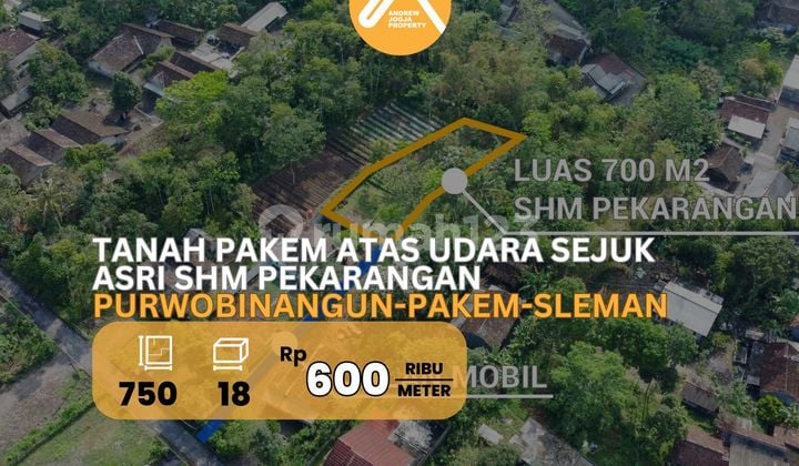 Pakem Purwobinangun Yard Land Cool Fresh Air Scenic