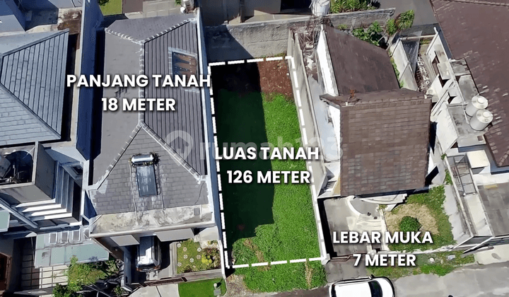 Jarang Ada.! Tanah Luasan Kecil Komplek Elite Setraduta Bandung Utara