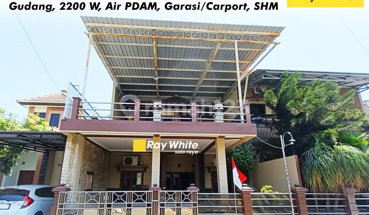 Dijual Rumah di Kawasan Perumahan Triyagan, Sukoharjo