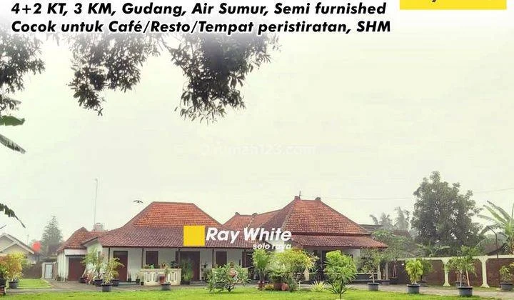 Dijual Rumah Polanharjo Klaten, Luasan 3000m², Cocok Untuk Resto Dijual Rumah Polanharjo Klaten, Luasan 3000m², Cocok Untuk Resto
