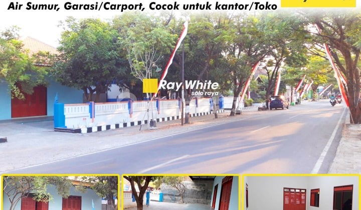 Disewakan Rumah Bisa Untuk Usaha di Jl. Urip Sumoharjo, Sragen