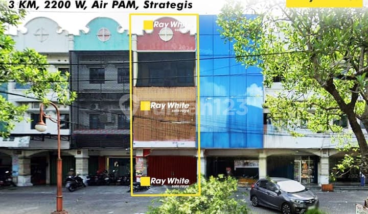 Disewakan Ruko 3 Lantai Strategis Solo Baru, Sebelah Pakuwon Mall