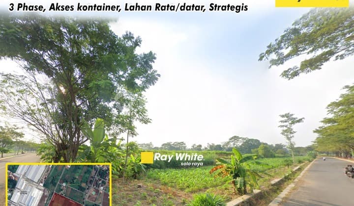 Dijual Tanah Luas 4,8Ha di Mojosongo, Boyolali, Zona Industri