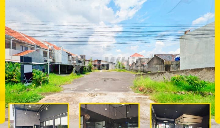 (Disewakan 1,5 Per 6Th !!), Ruang Usaha Eks-Resto Full Furnished Halaman Luas di Pabelan