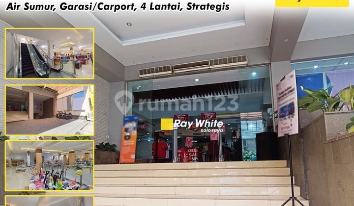 Disewakan Ruang Usaha Tengah Kota Solo di Kemlayan, Serengan