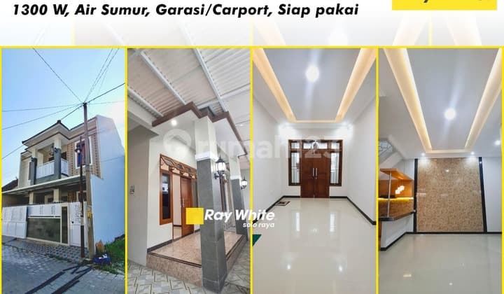Dijual Rumah 2 Lantai Siap Huni di Waru, Baki, Sukoharjo