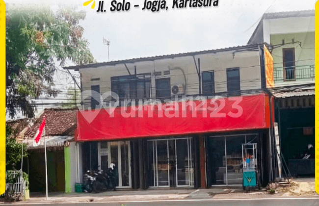 :fire: HOT LISTING - RUKO DIJUAL! Jl. Solo-Jogja, Kartasura - Lokasi super strategis di jalan utama! Sekarang hanya 1,1 M (dari 1,25 M) Bisa bayar 12x (1 tahun) dengan DP negotiable!