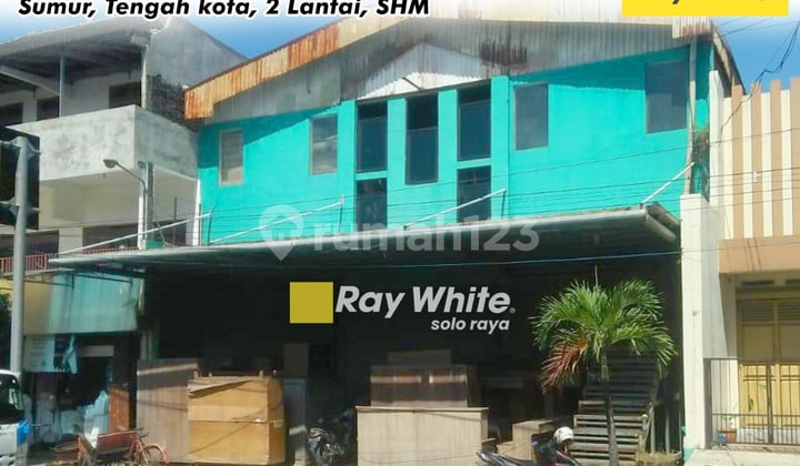 Dijual Gudang Pasar Kliwon, Siap Pakai, Akses Tronton