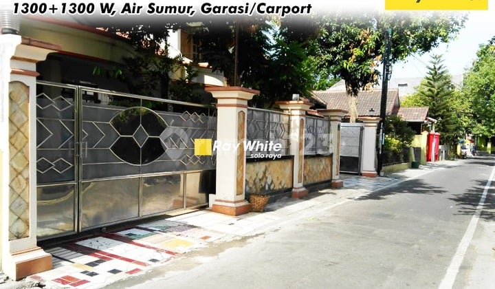 Dijual Rumah Tengah Kota Solo di Kerten, Surakarta