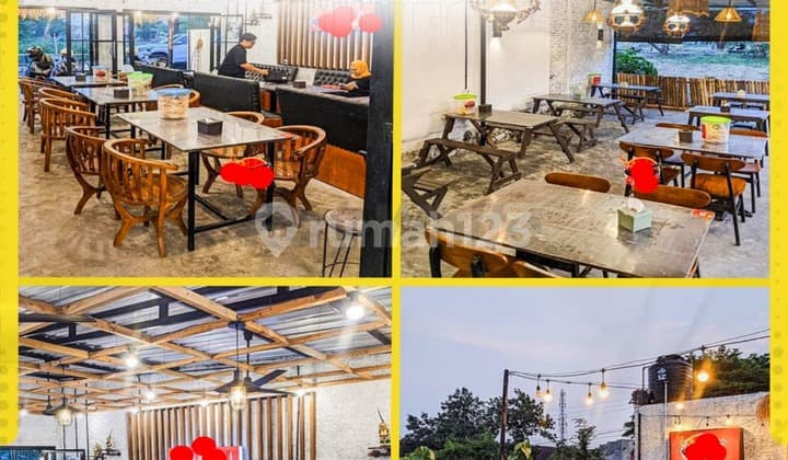 Disewakan Ruang Usaha Full Perabot Restoran di Cemani, Solo