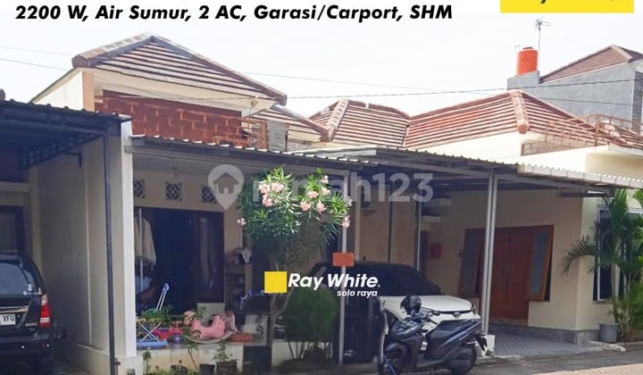 Dijual Rumah di Perumahan Elite Mayang, Gentan, Sukoharjo