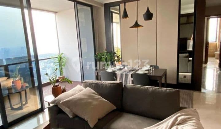 Available in District 8, Senopati, 2 Bedroom, 153 Sqm, Fully Furnished, Private Lift, Balcony