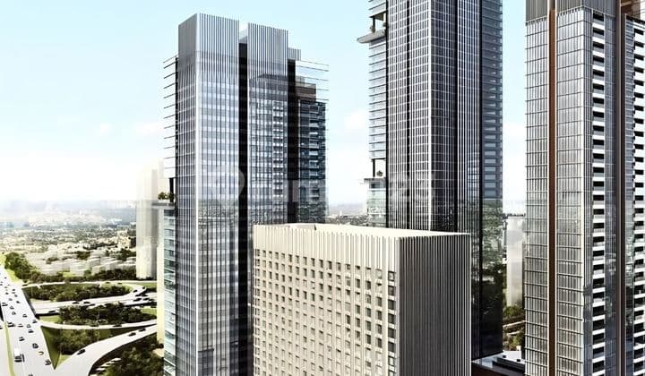 Private Office Space Mangkuluhur City, Semanggi, Bare Condition - 1755 Sqm, High Floor View Sudirman & Kuningan