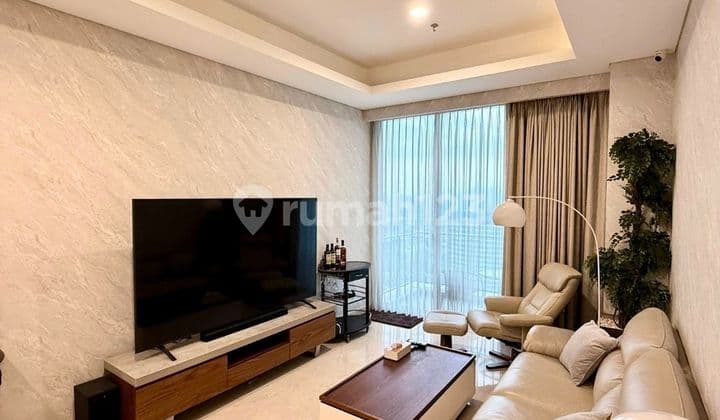 Tersedia Pondok Indah Residence, Pondok Indah, 1 Bedroom Luas 80 Sqm, Fully Furnished, Lantai Tinggi, View City, Unit Baru