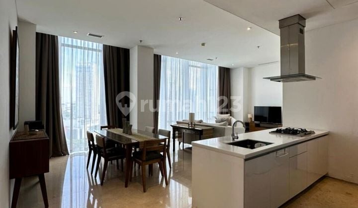 Senopati Suites Tower 2, 2 Bedroom - 135 Sqm, Unblocking City View, Good Condition Unit, Ready To Move In