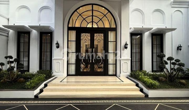 Brand New Renovated!! American Classic House in Menteng, Square Layout, Rare Move-in Ready Condition
