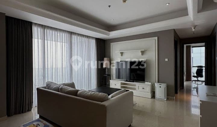 1 PARK AVENUE, GANDARIA, JAKARTA SELATAN, 2 KAMAR TIDUR STUDY ROOM, PRIVATE LIFT, LANTAI TINGGI, VIEW TERBUKA, SUDAH FURNISHED, SIAP HUNI, HARGA BAGUS