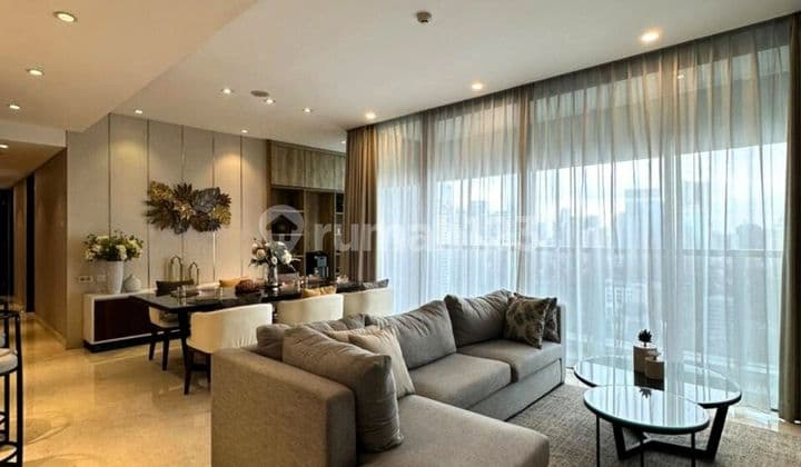 Special Unit!! Casa Domaine, Sudirman, 3 Bed - 168 Sqm, Fully Furnished dan Siap Huni, Best Layout, Good Deals