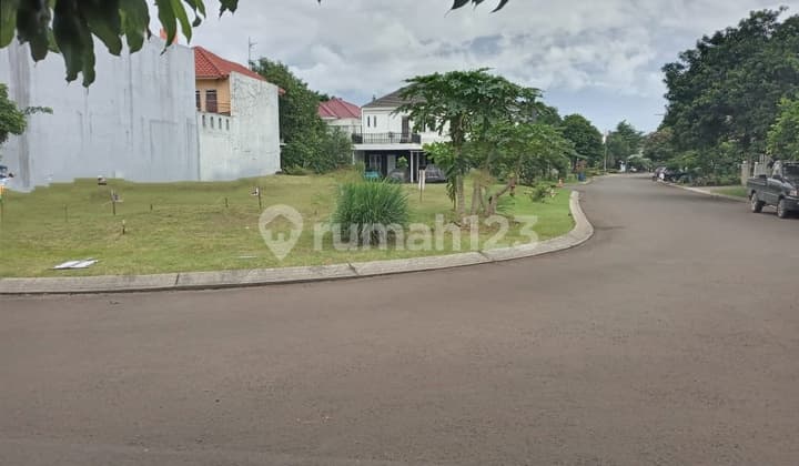 Kavling Hoek di Cluster Favorit di Kota Wisata