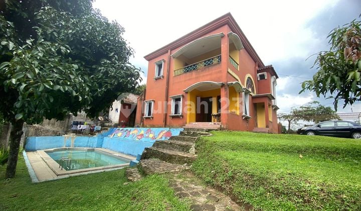 Sukabumi Cicurug Rumah Villa Halaman Luas Hadap Timur 1.5m