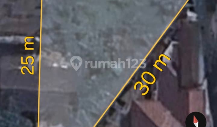 3.9Jt Rumah Hitung Tanah 437M2 Bumi Puspitek Blok Depan