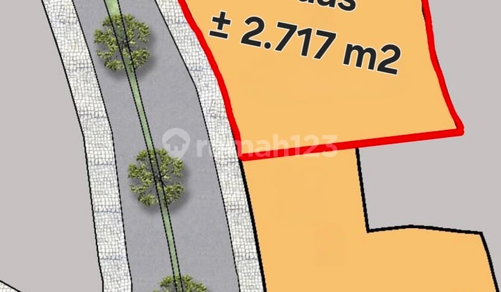 17m Commercial Plot BSD 2,717m2 Row 32 Boulevard