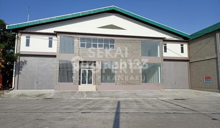 Dijual Gudang Baru Lokasi Tengah Kota Lokasi Air Hitam Pekanbaru
