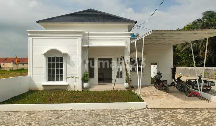 Rumah Baru Cluster Lokasi Dekat Bandara Jalan Parit Indah Pekanbaru