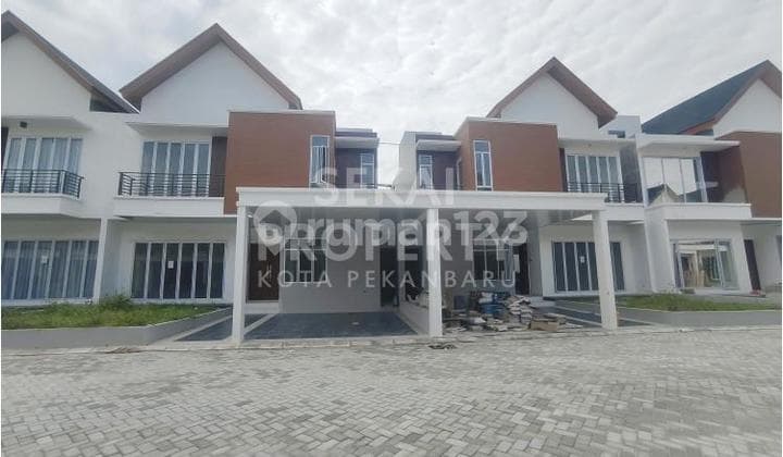 Dijual rumah baru cluster mewah 2lt di Jl. Soekarno Hatta - Pekanbaru