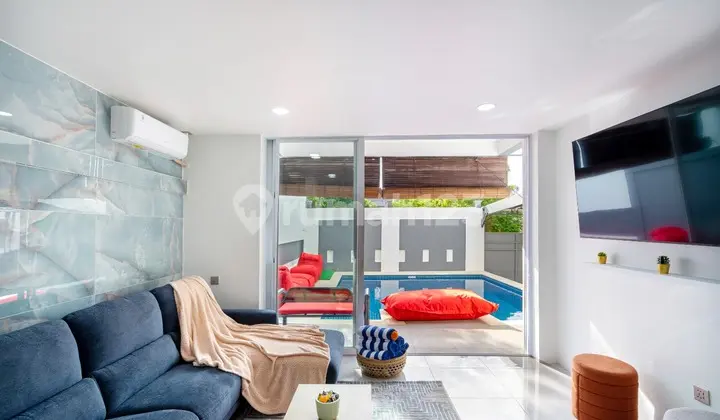 Modern Semi-Villa House with 5 Bedrooms Near Dreamland Beach