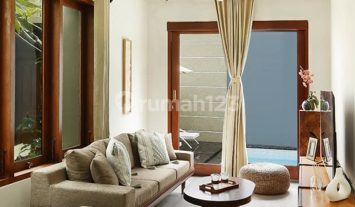 Rumah Semi Villa 3 Kamar Tidur Dalam Cluster di Jimbaran