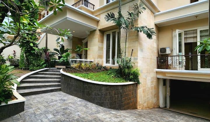 For Sale Luxurious Modern Tropical 2 Lantai + Basement Dalam Komplek Pondok Indah
