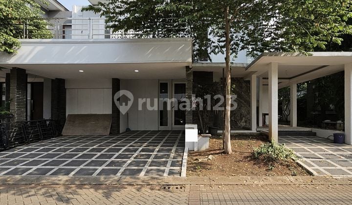 Rumah Modern,Lingkungan Asri+Samping Taman Dalam Cluster Premium Discovery Bintaro Sektor 9
