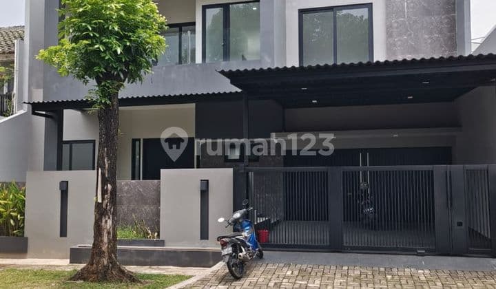 For Sale Rumah Mewah Siap Huni Design Modern Minimalis Bangunan Baru Full Renov Dalam Komplek Besar