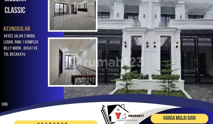 PD KELAPA BILLY MOON RUMAH BARU CLASSIC 2 LANTAI READY 2 UNIT H05