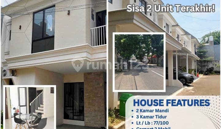 Cluster Baru di Lokasi Terdepan Condet – Sisa 2 Unit Terakhir! 361C