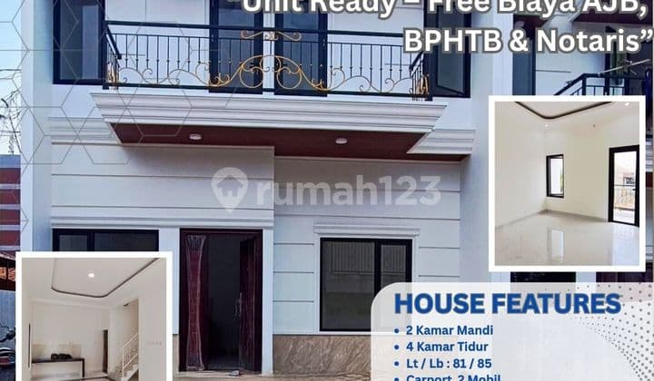 Rumah Baru Siap Huni Jatiwaringin – Harga Mulai 1,3 M All In + Free Biaya! DW12