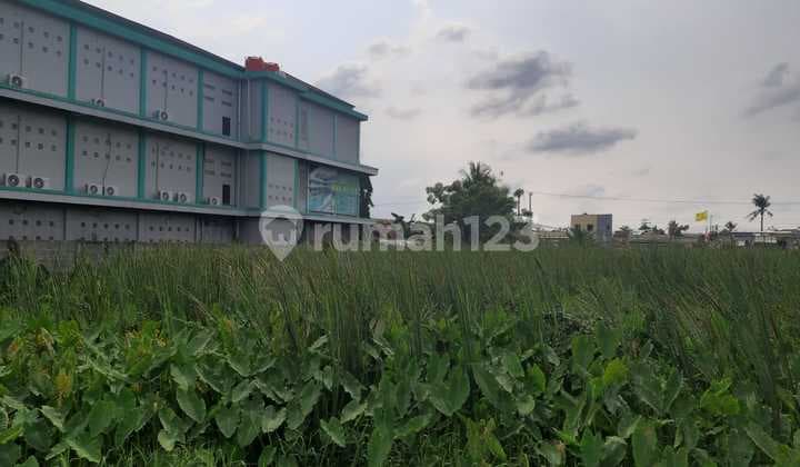 Jual Tanah Cocok Untuk Bangun Mini Cluster Atau Komersil di Pinggir Jalan Raya Pisangan Tambun Utara Bekasi