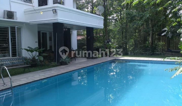 For Sale Serene House with Swimming Pool Facilities in Sentul City Bogor