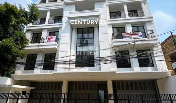 Dijual Ruko Baru 5 Lantai Siap Pakai di Jalan Guntur Setiabudi