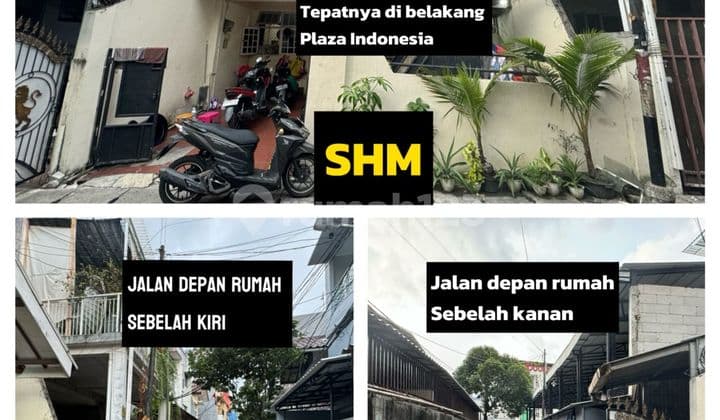 Jual Rumah Samping Plaza Indonesia Kebon Kacang Cocok Untuk Kost