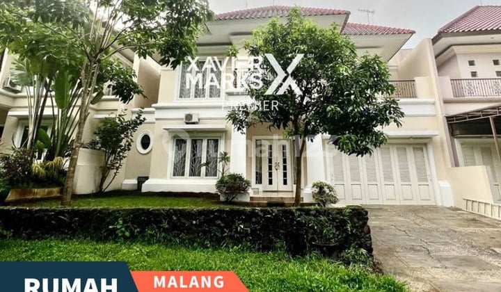 Rumah di Riverside Blimbing Malang Mewah Eksklusif