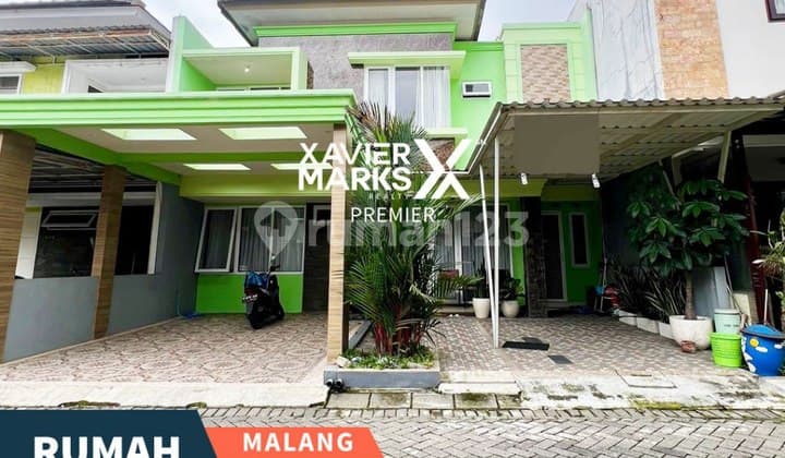 Rumah SHM Semi Furnish di Springhill Sawojajar Malang