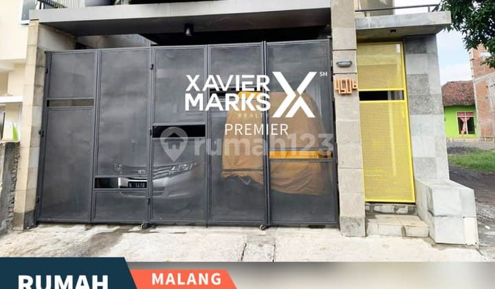 For Sale Modern Minimalist House in Bandulan Sukun Malang Clean