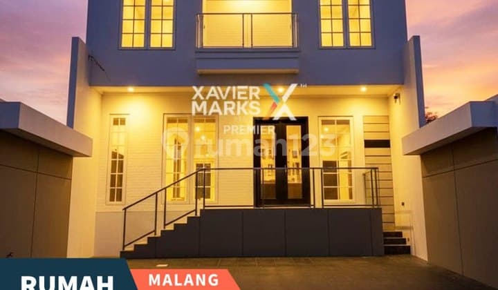 Rumah Baru Lingkungan Nyaman di Araya Golf Malang Dekat Binus